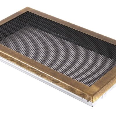 Grila auriu patinat 16x32cm