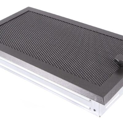 Grila grafit moderna 16x32cm cu jaluzea