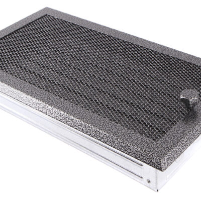 Grila antique silver 16x32cm cu jaluzea